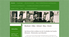 Desktop Screenshot of family-michaelis.de